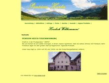 Tablet Screenshot of pension-herta.at